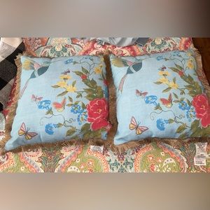 Pioneer Woman outdoor pillows